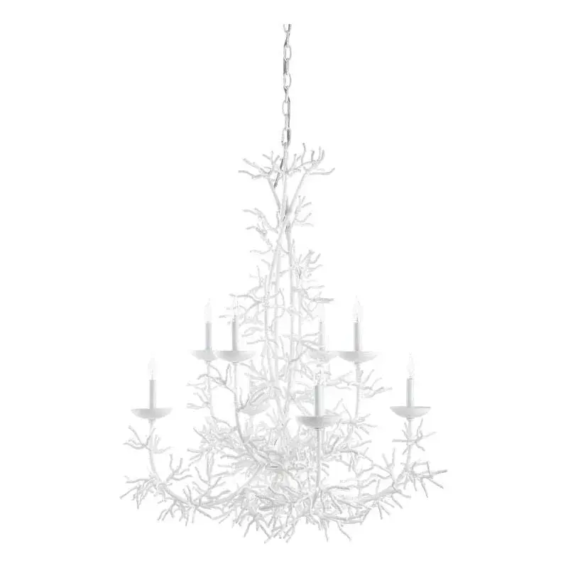 Whimsical Coral-Theme Sea Breeze Chandelier 1