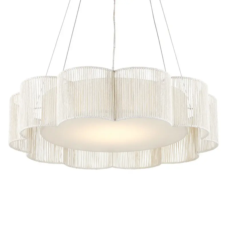White Iron Chandelier – Ancroft Classic Design 1