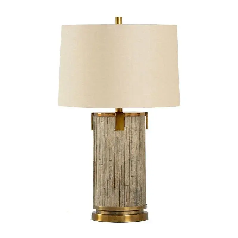 White'S Creek Table Lamp With Organic Driftwood Base And Natural Warmth 1