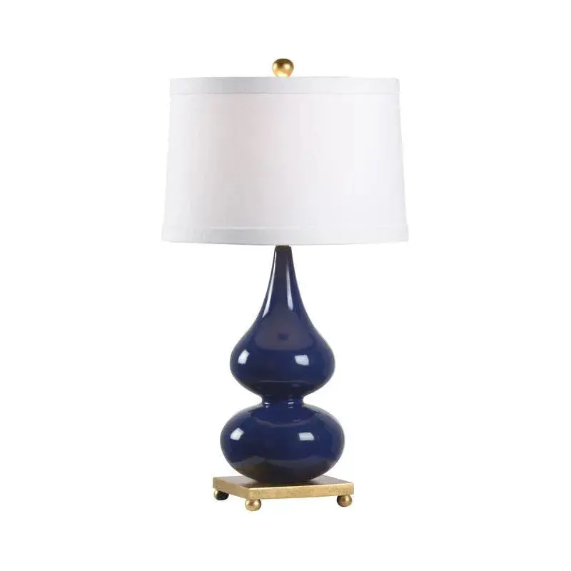 Whitney Glossy Glazed Ceramic Table Lamp 1