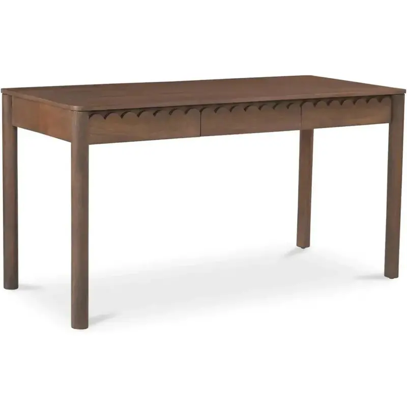 Wiley Vintage-Brown Reclaimed Wood Writing Desk 1