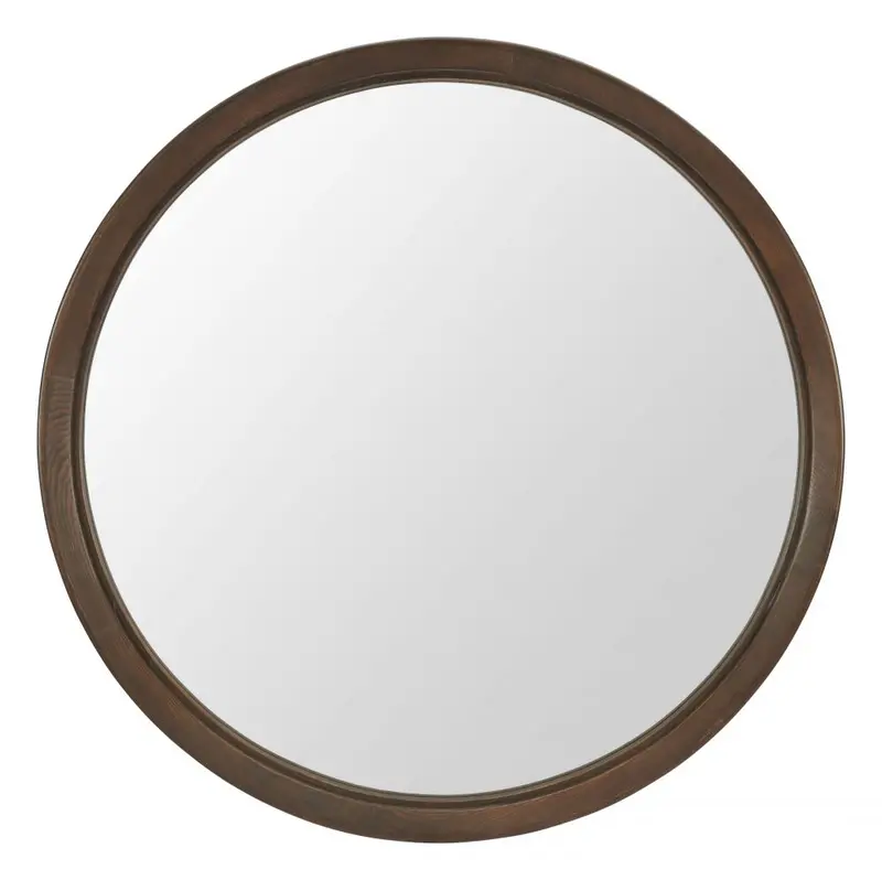 Wooden-Frame Wall Mirror By Inikas 1