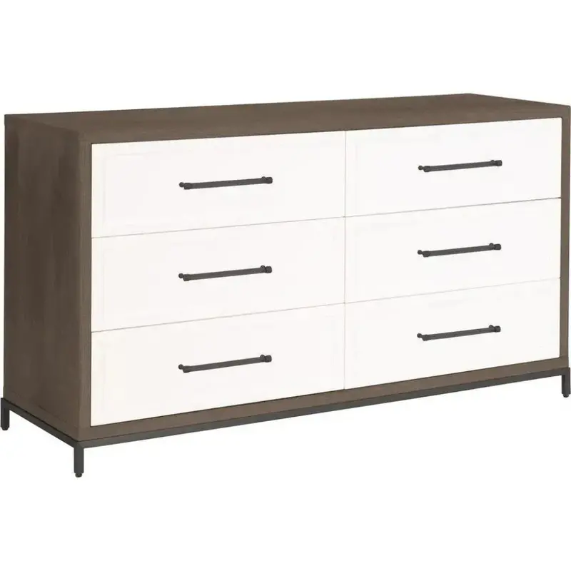 Wrenn Modern 6-Drawer Wooden Dresser 1