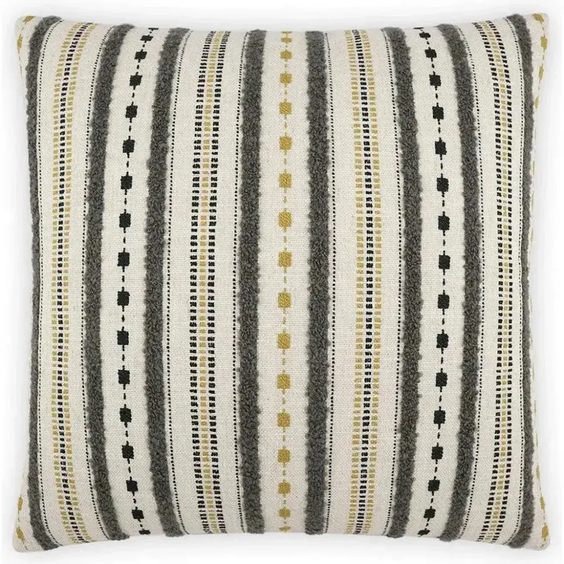 Xuma Soft Grey Accent Pillow With Pre-Installed Insert 1