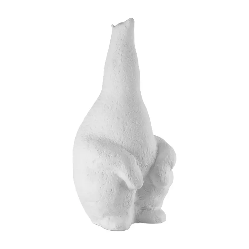 Yarmouth Porcelain Bear Sculpture – 22-Inch Statement Piece 1