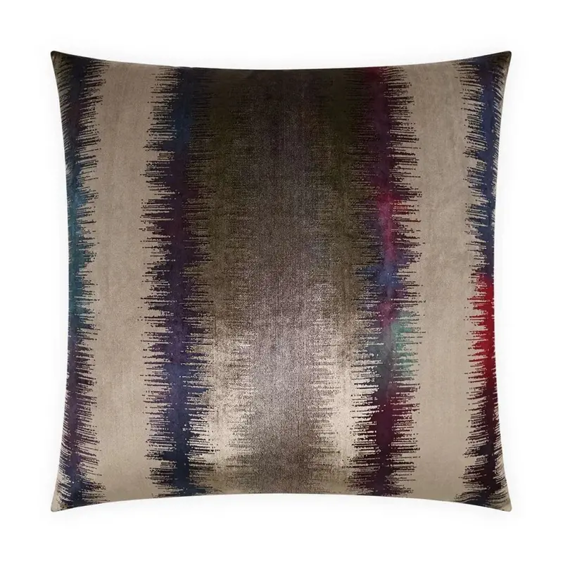 Yarpol Textured Linen-Cotton Blend Pillow 1