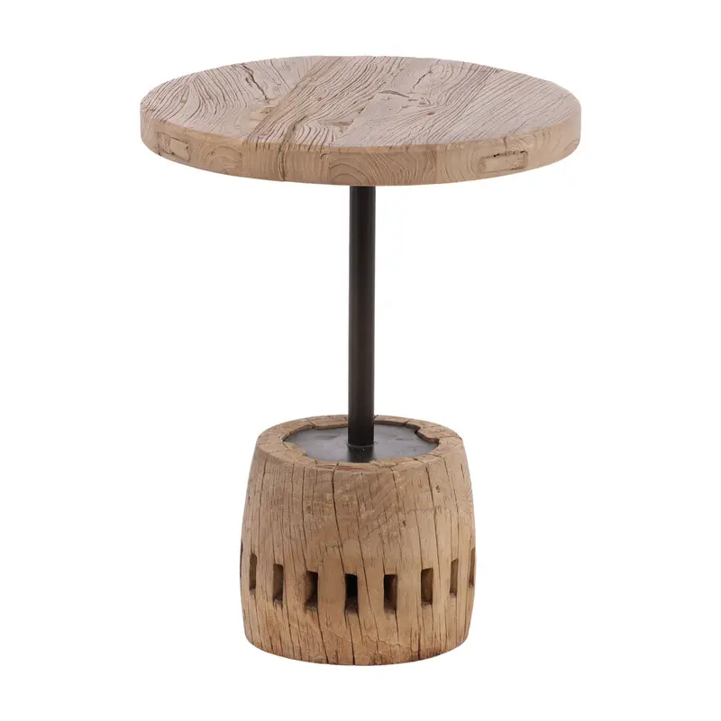 Yorktown Round Wooden Accent Table 1