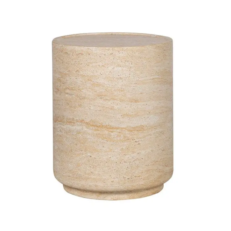 Zac Modular Concrete Outdoor Side Table 1