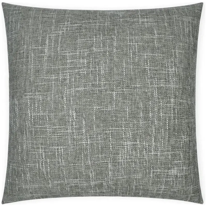 Zareen Slate Grey Textured Solid Pillow Insert 1
