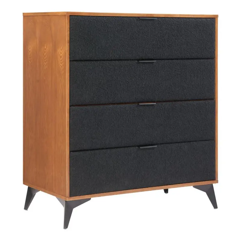 Zarif Four-Drawer Wooden Chest Of Drawers 1