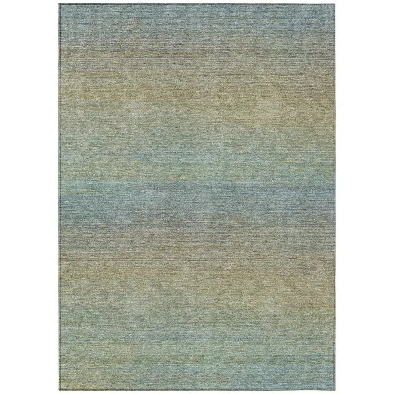 Zeyna Blue Outdoor-Indoor Area Rug – Quick-Drying Washable Carpet 2