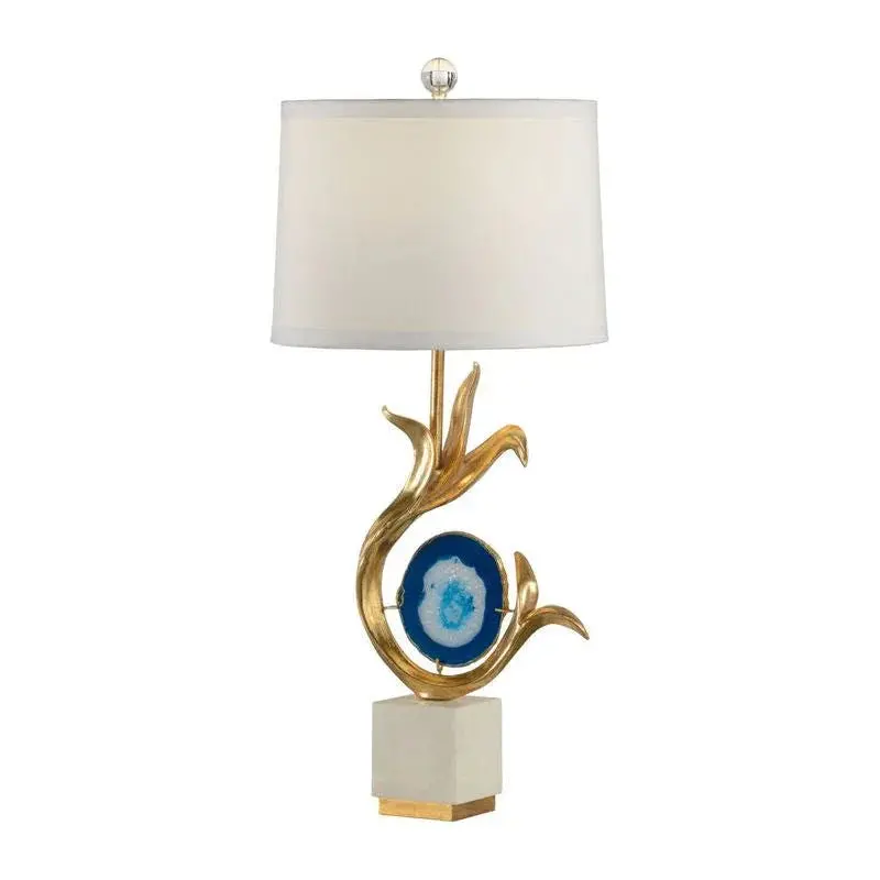 Zulli One-Of-A-Kind Gold Finish Lamp 1